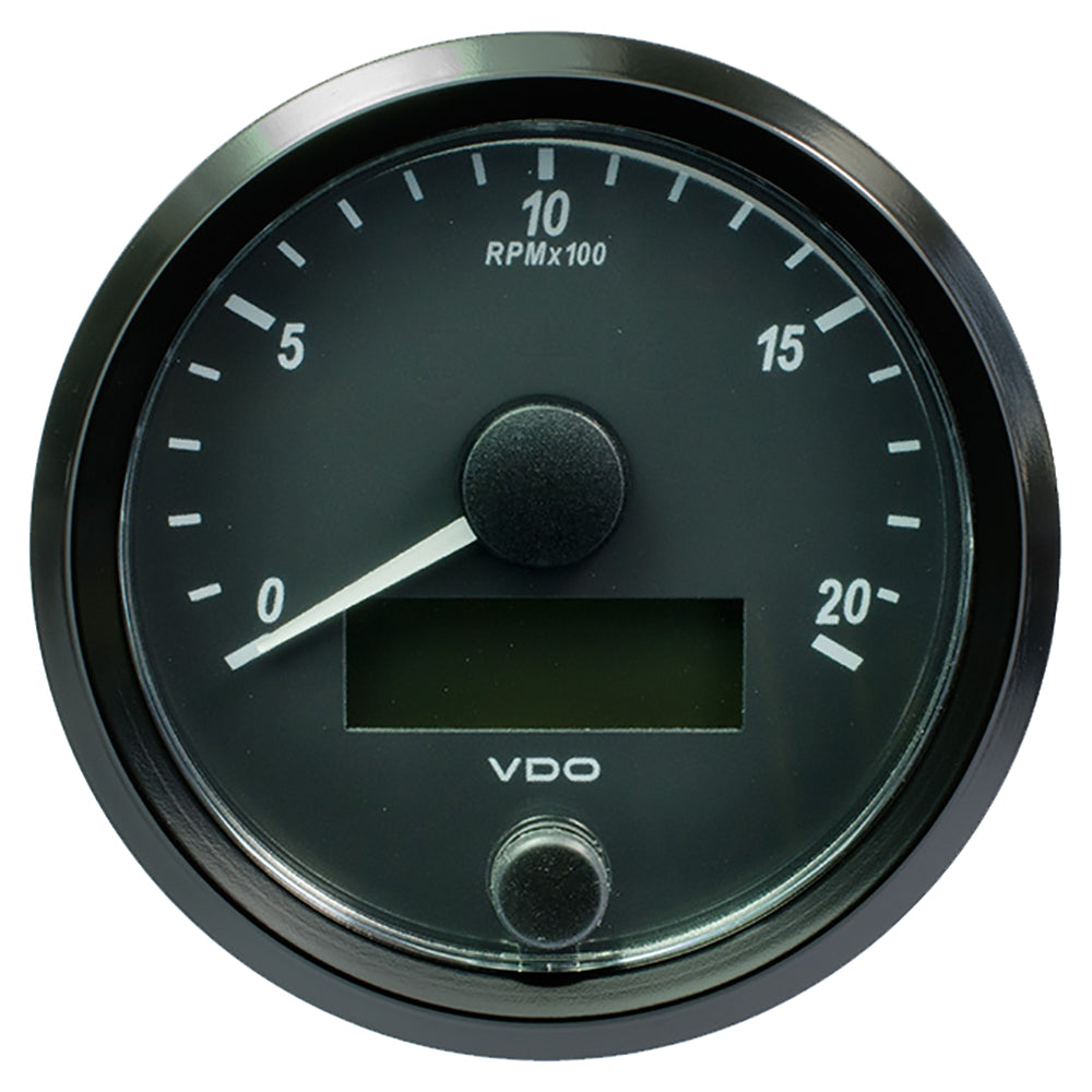 VDO SingleViu 80mm (3-1/8") Tachometer - 2000 RPM OutdoorUp