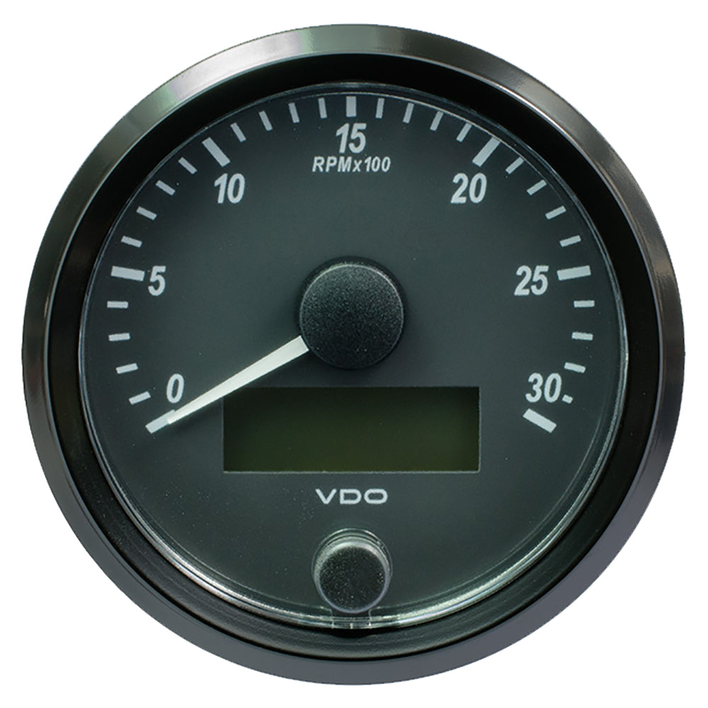 VDO SingleViu 80mm (3-1/8") Tachometer - 3000 RPM OutdoorUp