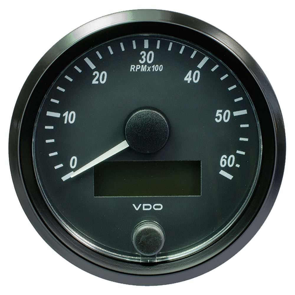 VDO SingleViu 80mm (3-1/8") Tachometer - 6,000 RPM OutdoorUp