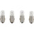VDO Type A - White Metal Base Bulb - 24V - 4-Pack OutdoorUp