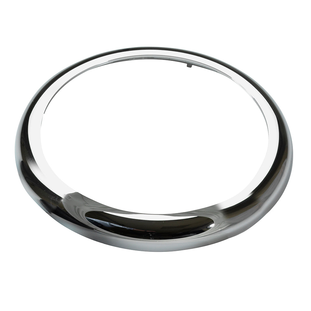 Veratron 110mm ViewLine Bezel - Round - Chrome OutdoorUp