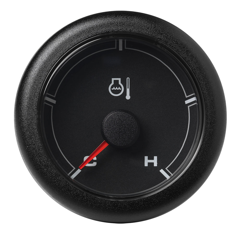 Veratron 52MM (2-1/16") OceanLink Coolant Temperature Gauge (250F) - Black Dial  Bezel OutdoorUp