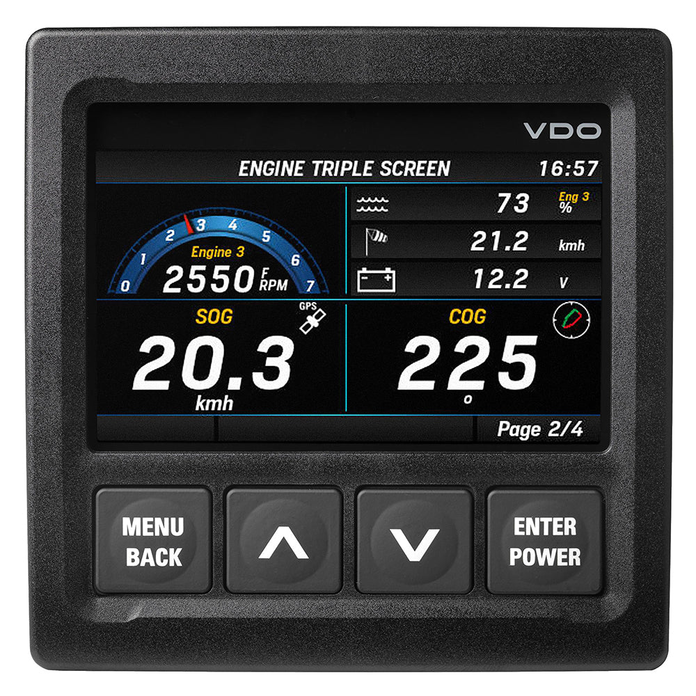 Veratron OceanLink 4.3" NMEA 2000 Certified TFT Gateway - Black OutdoorUp