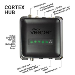Vesper Cortex M1 Full Class B SOTDMA SmartAIS Transponder w/Remote Vessel Monitoring OutdoorUp