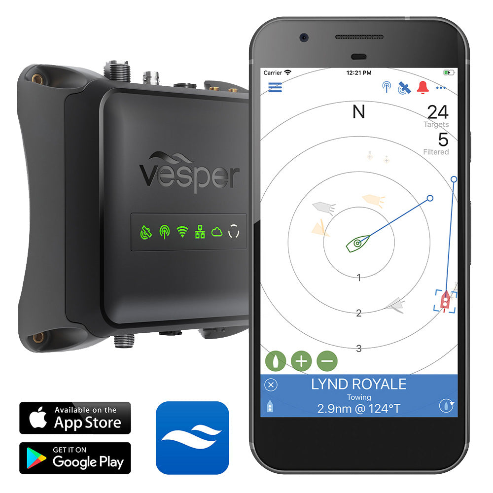 Vesper Cortex M1 Full Class B SOTDMA SmartAIS Transponder w/Remote Vessel Monitoring OutdoorUp