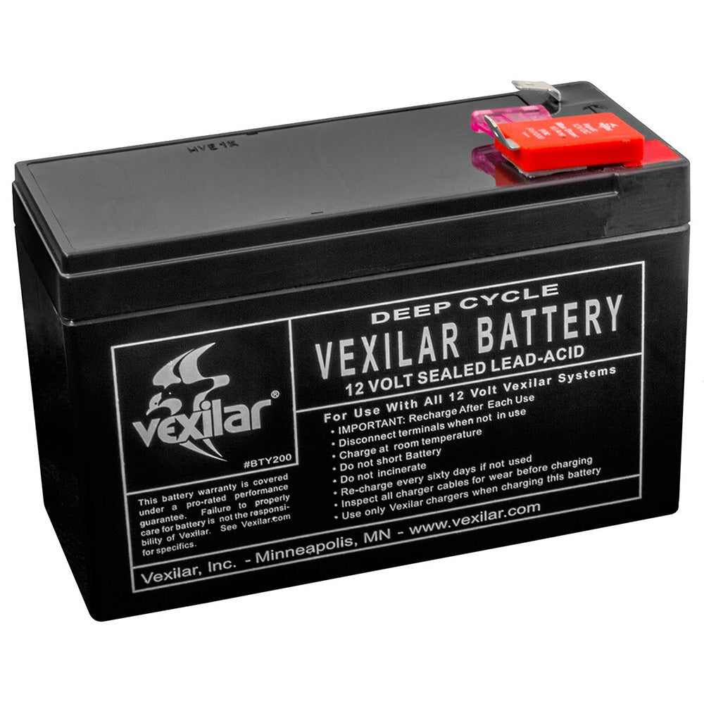 Vexilar 12V/9 AMP Lead-Acid Battery OutdoorUp