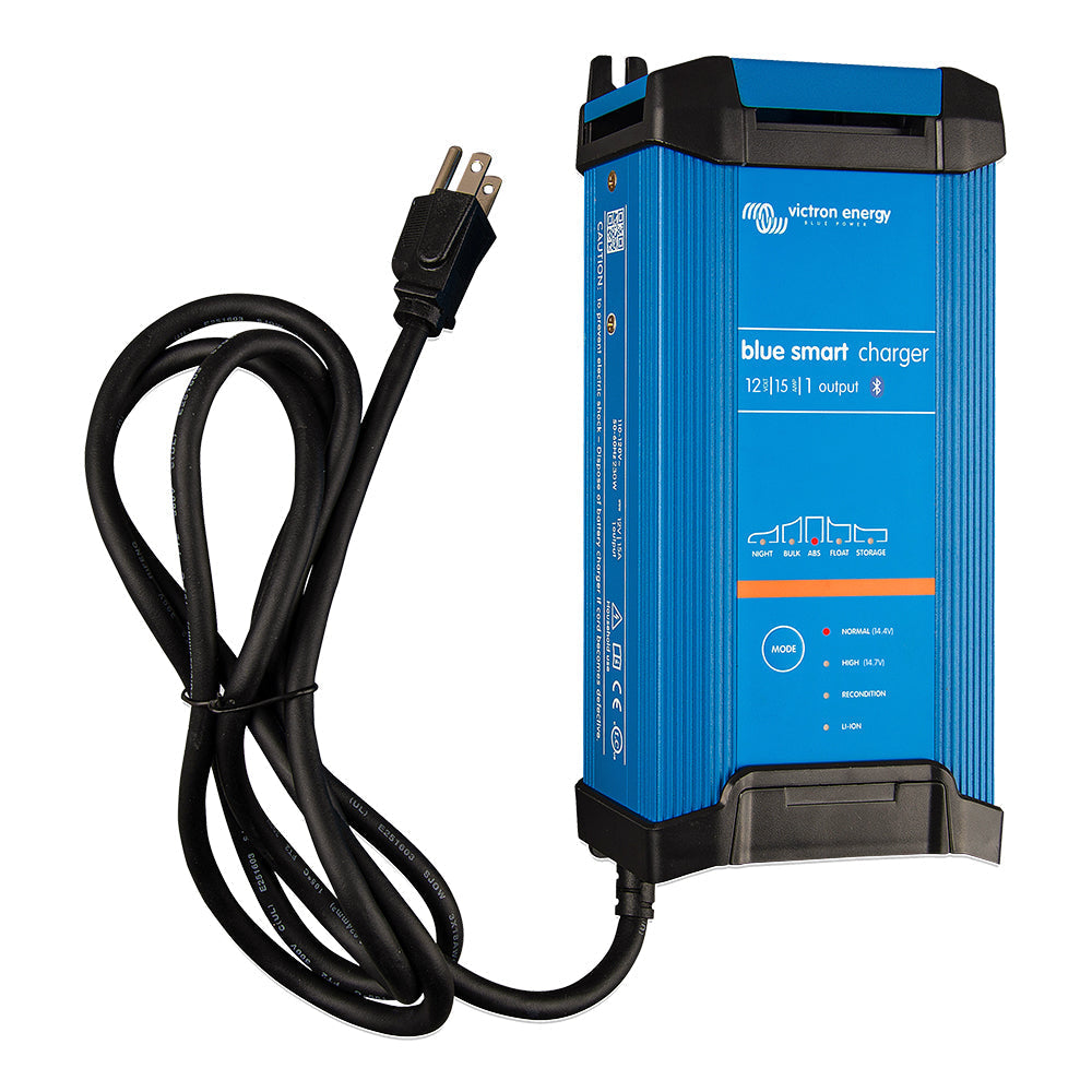 Victron Blue Smart IP22 12VDC 15A 1 Bank 120V Charger - Dry Mount OutdoorUp