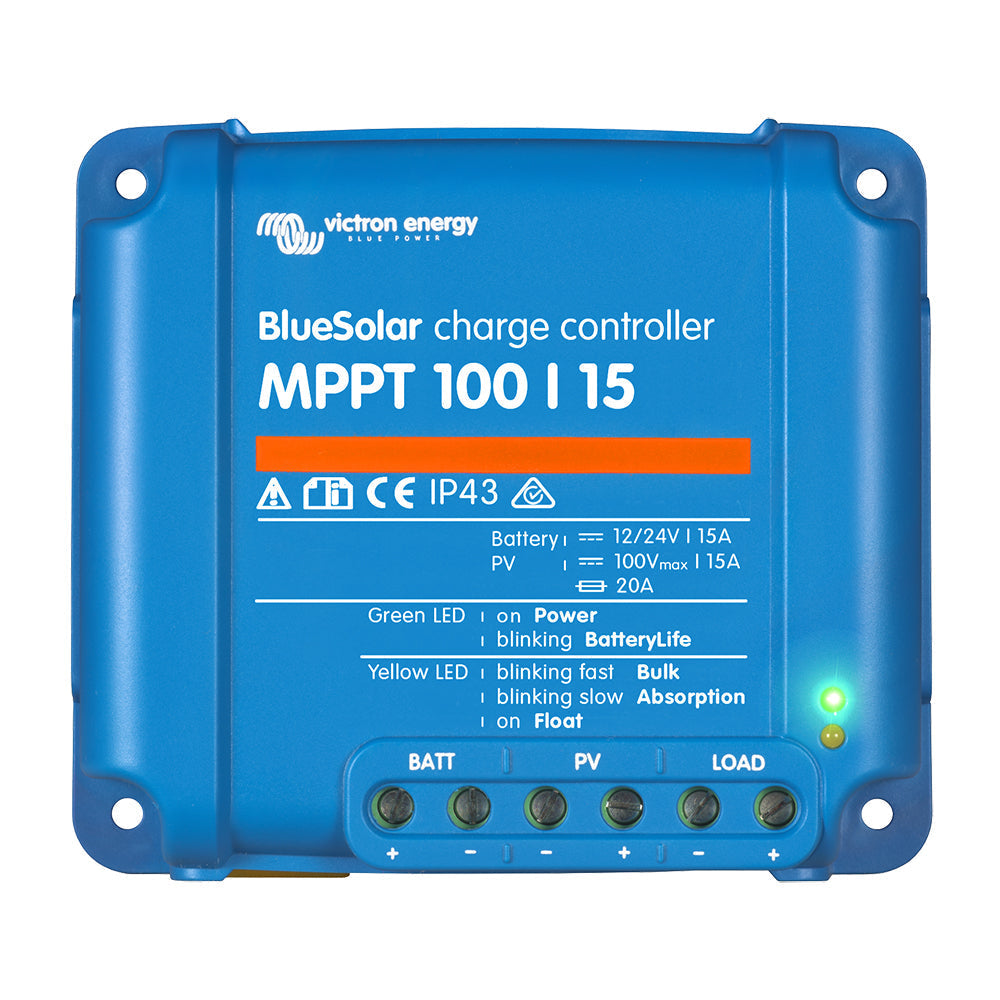 Victron BlueSolar MPPT Charge Controller - 100V - 15AMP - UL Approved OutdoorUp