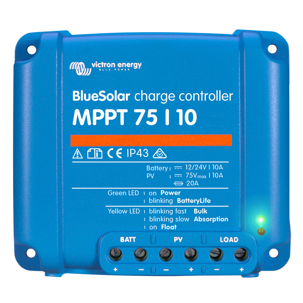 Victron BlueSolar MPPT Charge Controller - 75V - 10AMP - UL Approved OutdoorUp