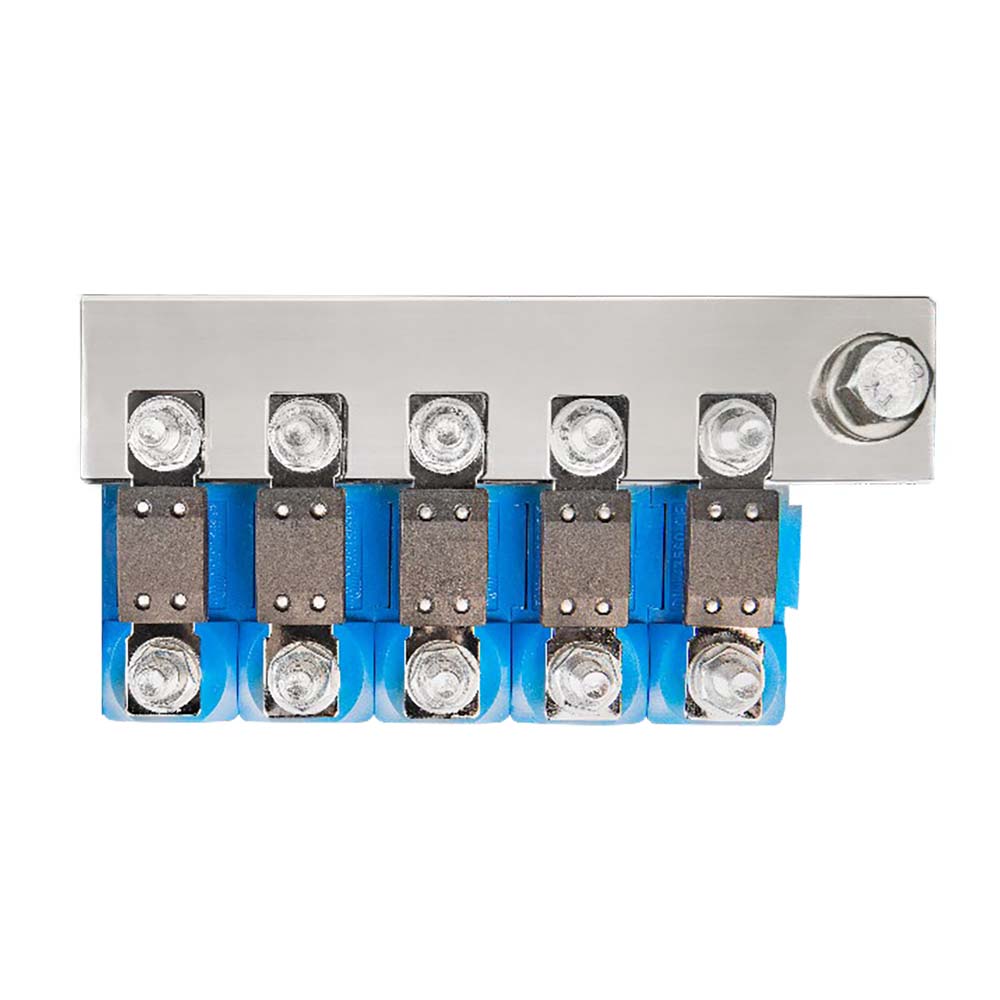 Victron Busbar to Connect 5 Mega Fuse Holders - Busbar Only Fuse Holders Sold Separately OutdoorUp