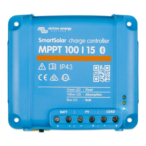 Victron SmartSolar MPPT Charge Controller - 100V - 15AMP - UL Approved OutdoorUp