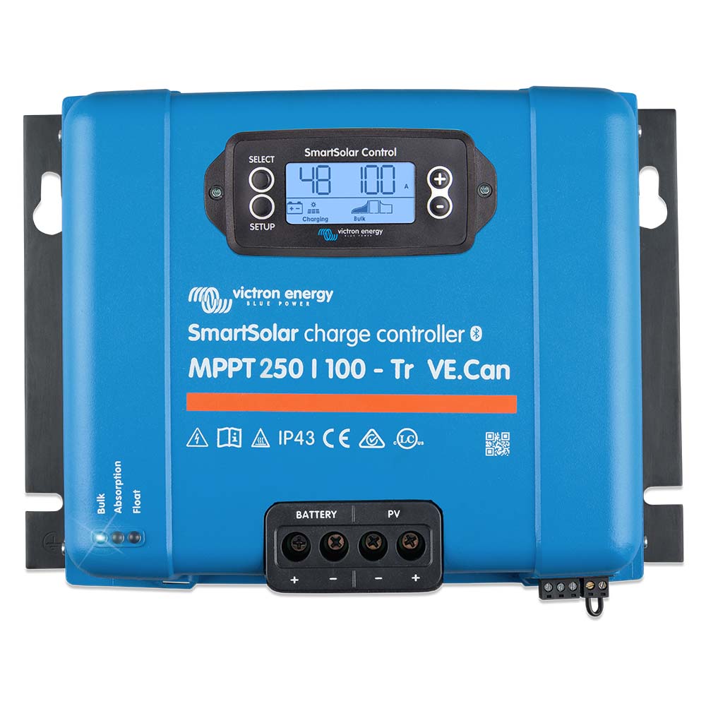 Victron SmartSolar MPPT Solar Charge Controller - 250V - 100Am- VE.CAN Port - UL Approved OutdoorUp