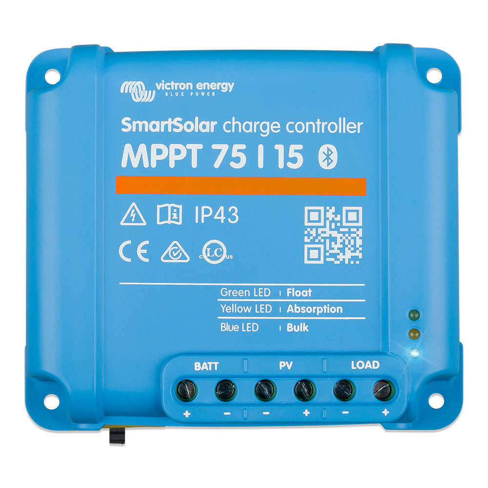 Victron SmartSolar MPPT Solar Charge Controller - 75V - 15Amp - UL Approved OutdoorUp