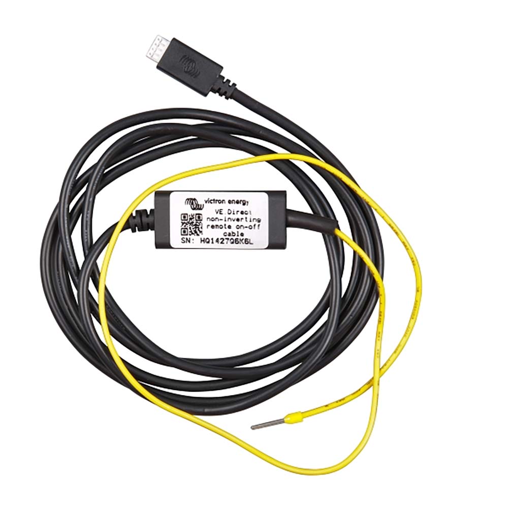 Victron VE.Direct Non-Inverting Remote On-Off Cable Non-Inverting f/BlueSolar  SmartSolar MPPT OutdoorUp