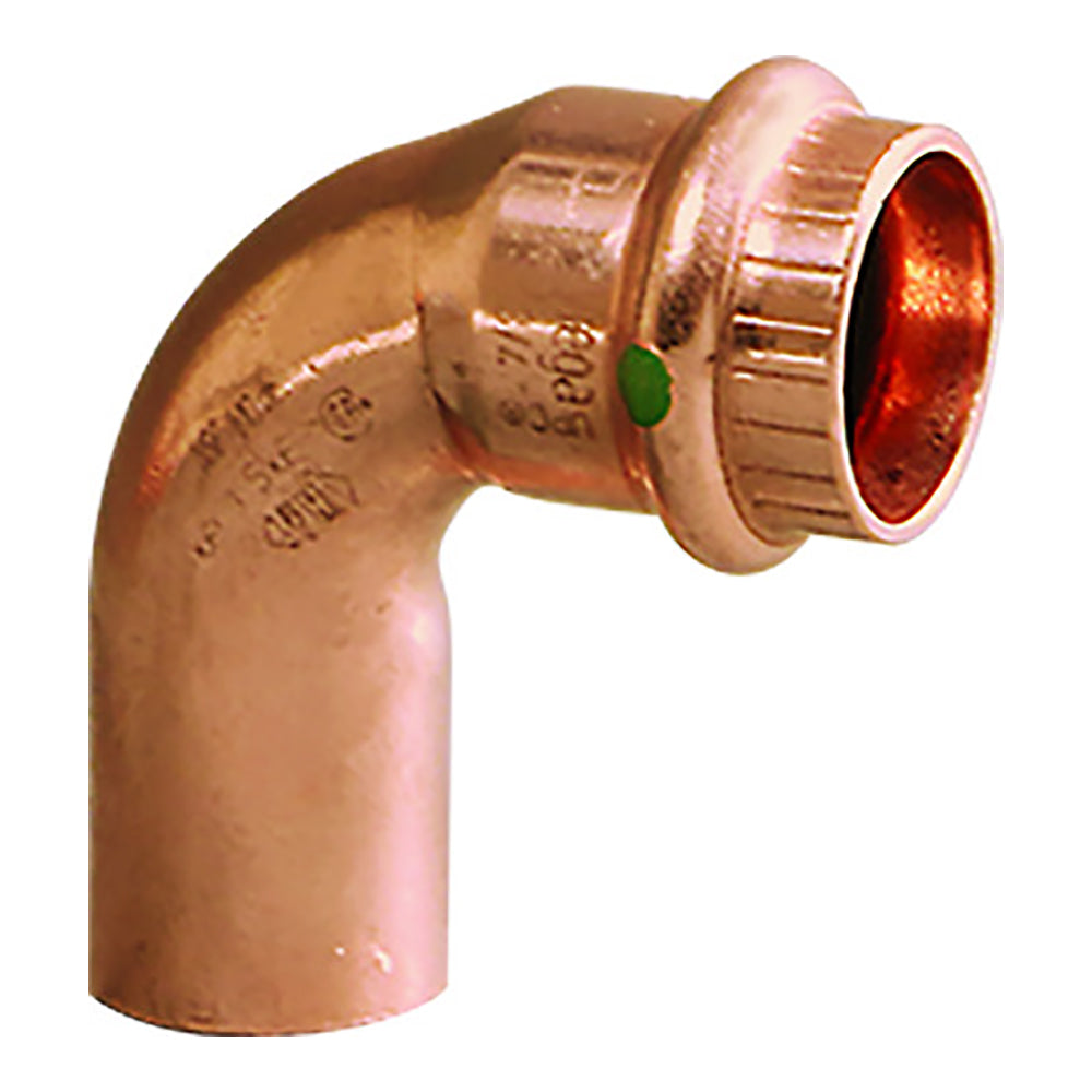 Viega ProPress 1-1/2" - 90 Copper Elbow - Street/Press Connection - Smart Connect Technology OutdoorUp