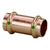 Viega ProPress 1-1/2" Copper Coupling w/o Stop - Double Press Connection - Smart Connect Technology OutdoorUp