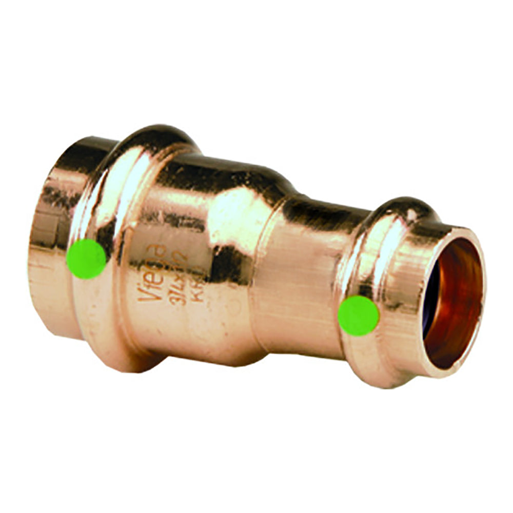 Viega ProPress 1-1/2" x 1" Copper Reducer - Double Press Connection - Smart Connect Technology OutdoorUp