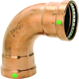 Viega ProPress 2-1/2" - 90 Copper Elbow - Double Press Connection - Smart Connect Technology OutdoorUp