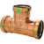 Viega ProPress 2-1/2" Copper Tee - Triple Press Connection - Smart Connect Technology OutdoorUp