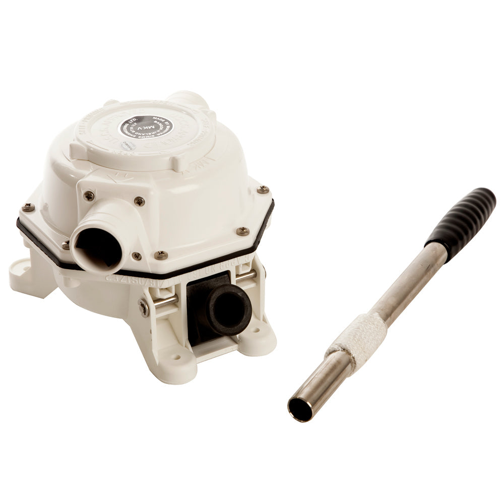 Whale BP0535 Manual Sanitation Pump Thru Deck Mount OutdoorUp