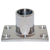 Whitecap 1" O.D. 90 Degree Rectangle Base SS Rail Fitting OutdoorUp