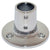 Whitecap 1" O.D. 90 Degree Round Base SS Rail Fitting OutdoorUp