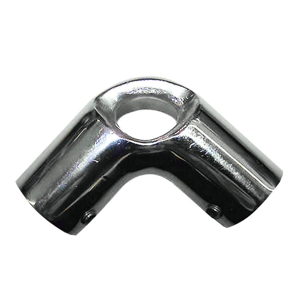 Whitecap 1" O.D. 90 Degree SS Elbow & Eye Anchor OutdoorUp