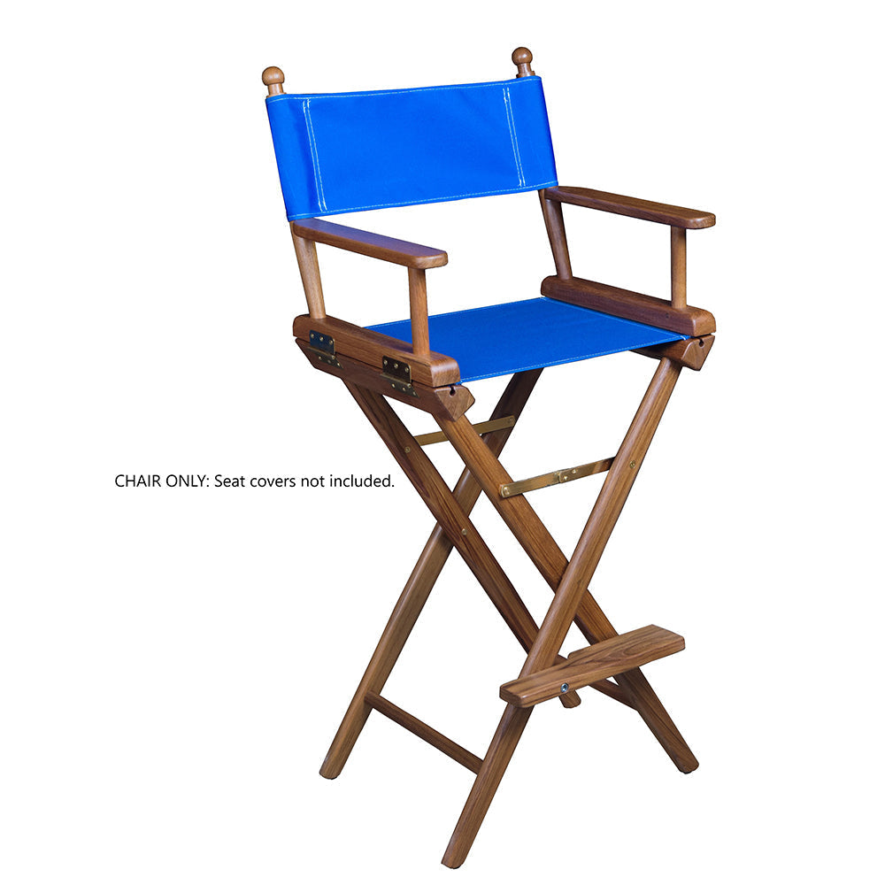 Whitecap Captains Chair w/o Seat Covers - Teak OutdoorUp