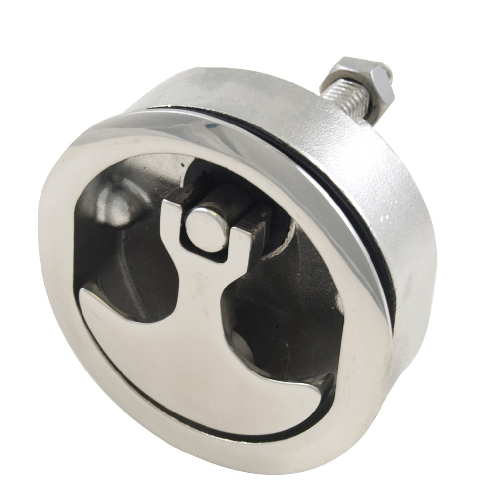 Whitecap Compression Handle Stainless Steel Non-Locking 3" OD - 1/4 Turn OutdoorUp