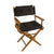 Whitecap Directors Chair w/Black Cushion - Teak OutdoorUp