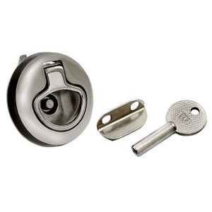 Whitecap Mini Slam Latch Stainless Steel Locking Pull Ring OutdoorUp