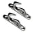 Whitecap Skene Bow Chock 4-1/2" Pair - Chrome Plated Brass OutdoorUp