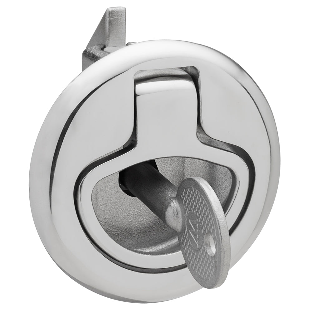 Whitecap Slam Latch Stainless Steel Locking Ring Pull OutdoorUp