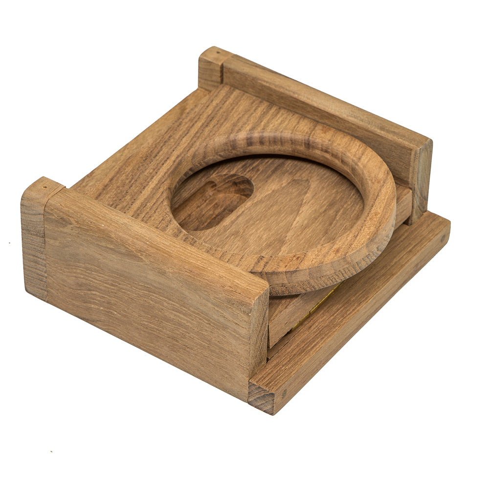 Whitecap Teak Folding Drink Holder OutdoorUp