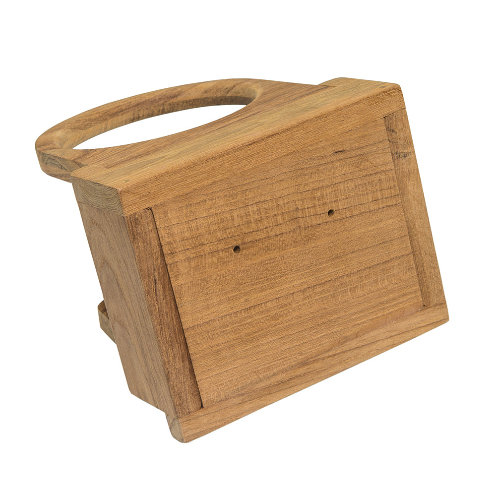 Whitecap Teak Folding Insulated Drink Holder OutdoorUp