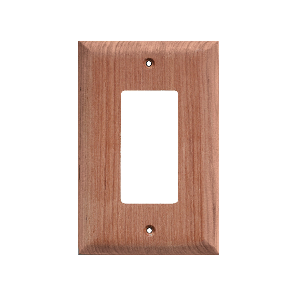 Whitecap Teak Ground Fault Outlet Cover/Receptacle Plate OutdoorUp