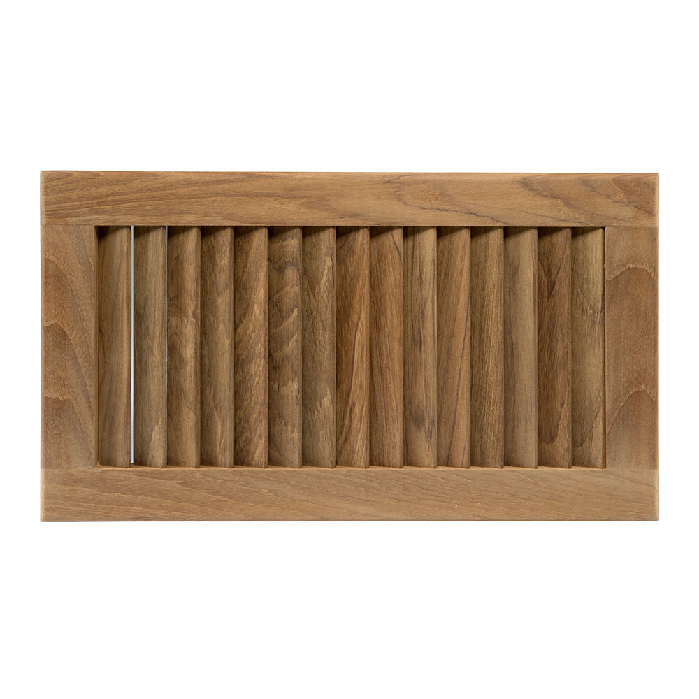 Whitecap Teak Louvered Insert - 16" x 9-1/8" x 3/4" OutdoorUp