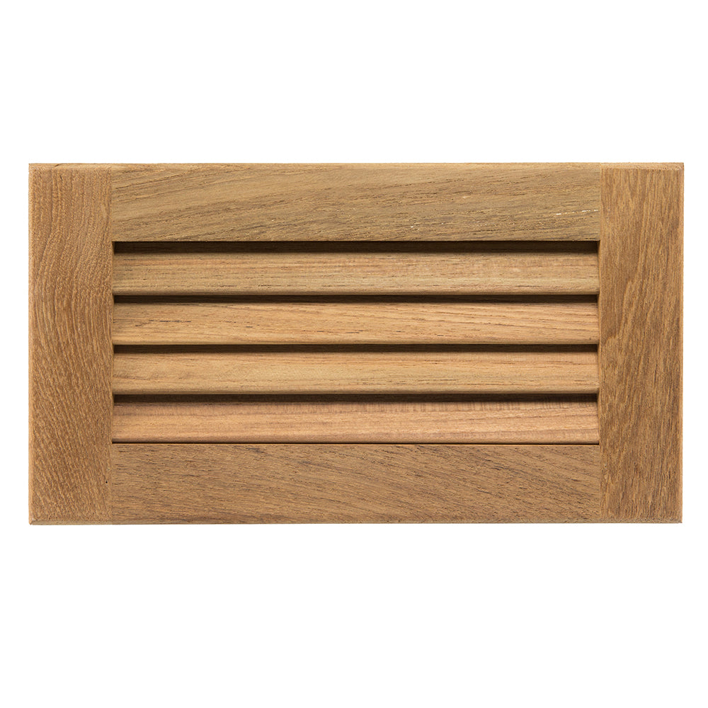 Whitecap Teak Louvered Insert - 6-3/8" x 11-3/16" x 3/4" OutdoorUp