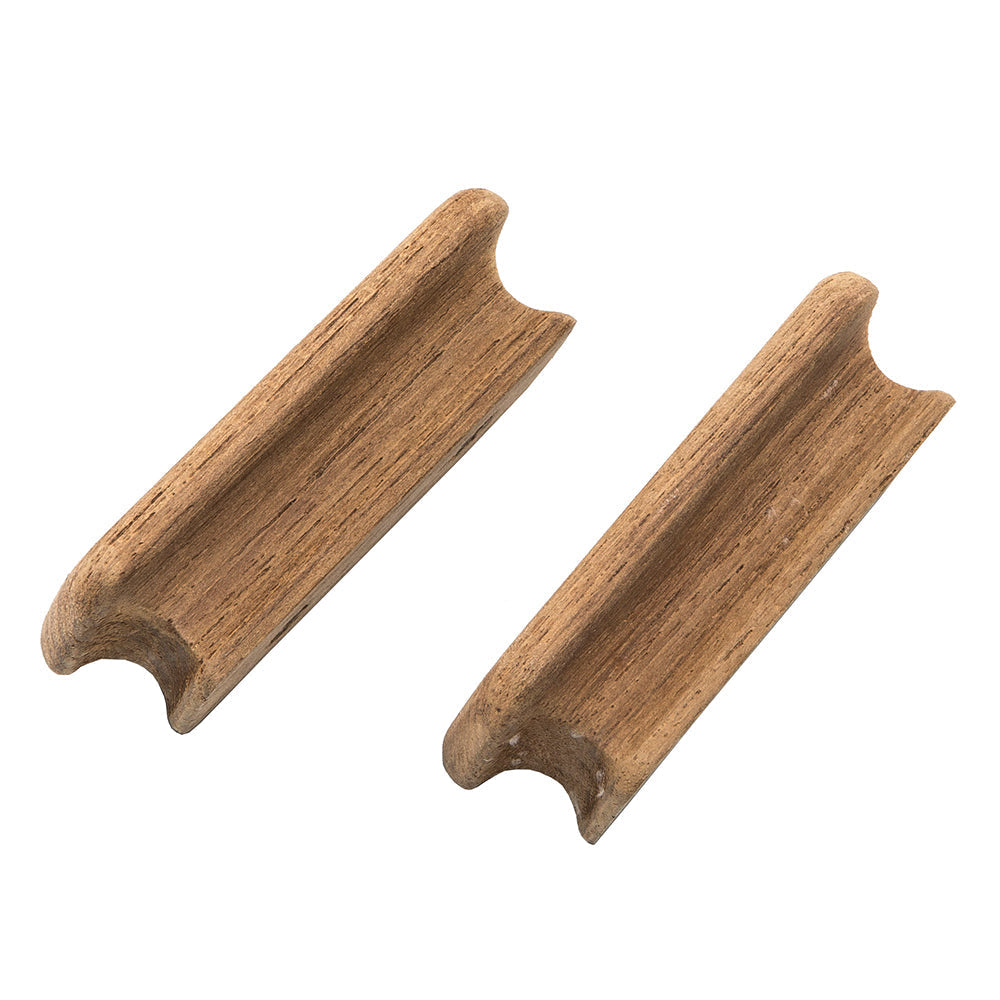 Whitecap Teak Rectangular Drawer Knob - 2-3/4"L - 2 Pack OutdoorUp