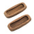 Whitecap Teak Rectangular Drawer Pull - 3-1/4"L - 2 Pack OutdoorUp