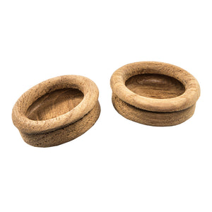 Whitecap Teak Round Drawer Pull - 1-3/8" Round - 2 Pack OutdoorUp