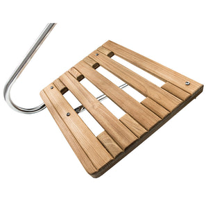 Whitecap Teak Swim Platform f/Outboard Motors OutdoorUp