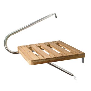 Whitecap Teak Swim Platform f/Outboard Motors OutdoorUp