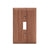 Whitecap Teak Switch Cover/Switch Plate OutdoorUp