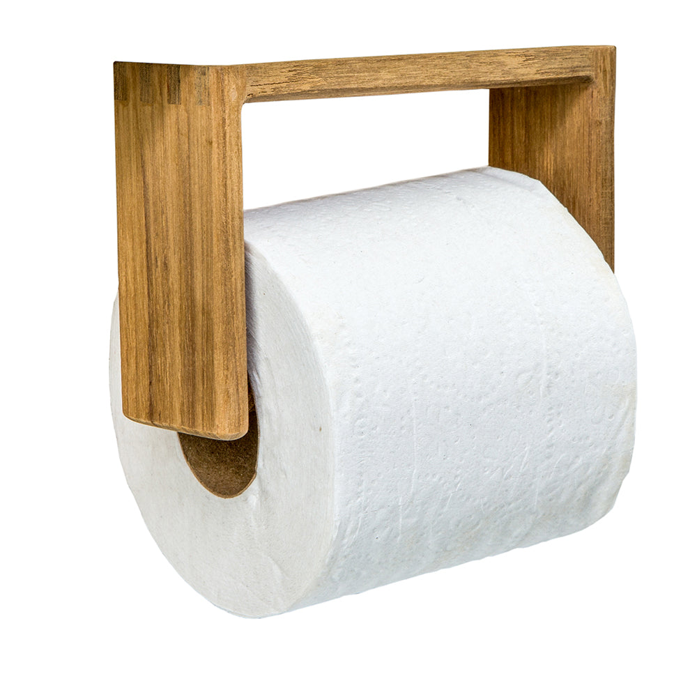 Whitecap Teak Toilet Tissue Rack OutdoorUp