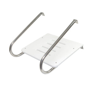 Whitecap White Poly Swim Platform f/Inboard/Outboard Motors OutdoorUp