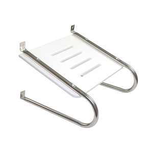 Whitecap White Poly Swim Platform f/Inboard/Outboard Motors OutdoorUp