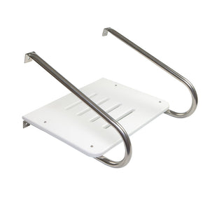 Whitecap White Poly Swim Platform f/Inboard/Outboard Motors OutdoorUp