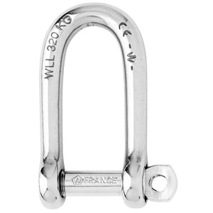 Wicahrd Self-Locking Long D Shackle - Diameter 5mm - 3/16" OutdoorUp