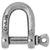 Wichard HR D Shackle - Diameter 15/32" OutdoorUp